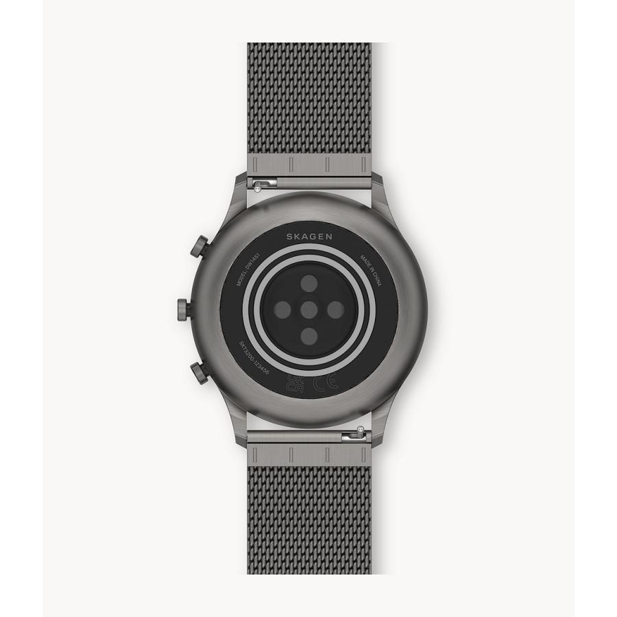 正規品】スカーゲン SKAGEN JORN 42mm チャコール ステンレスメッシュ  