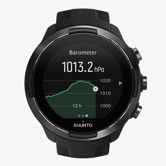 SUUNTO 9 baro ブラック ＆ハートレートSmart 心拍ベルト付 SUUNTO（スント） 【50%OFF】スント SUUNTO 9 Baro Black with Belt