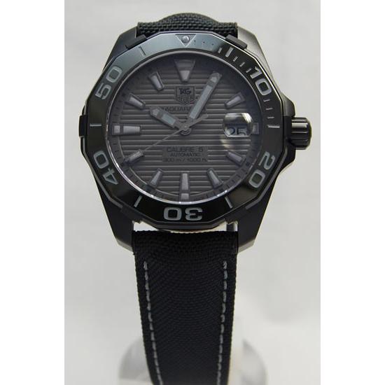 TAG HEUER　タグ ホイヤー　アクアレーサー　キャリバー5　ブラック　ファントム　世界限定2500本　WAY218B.FC6364