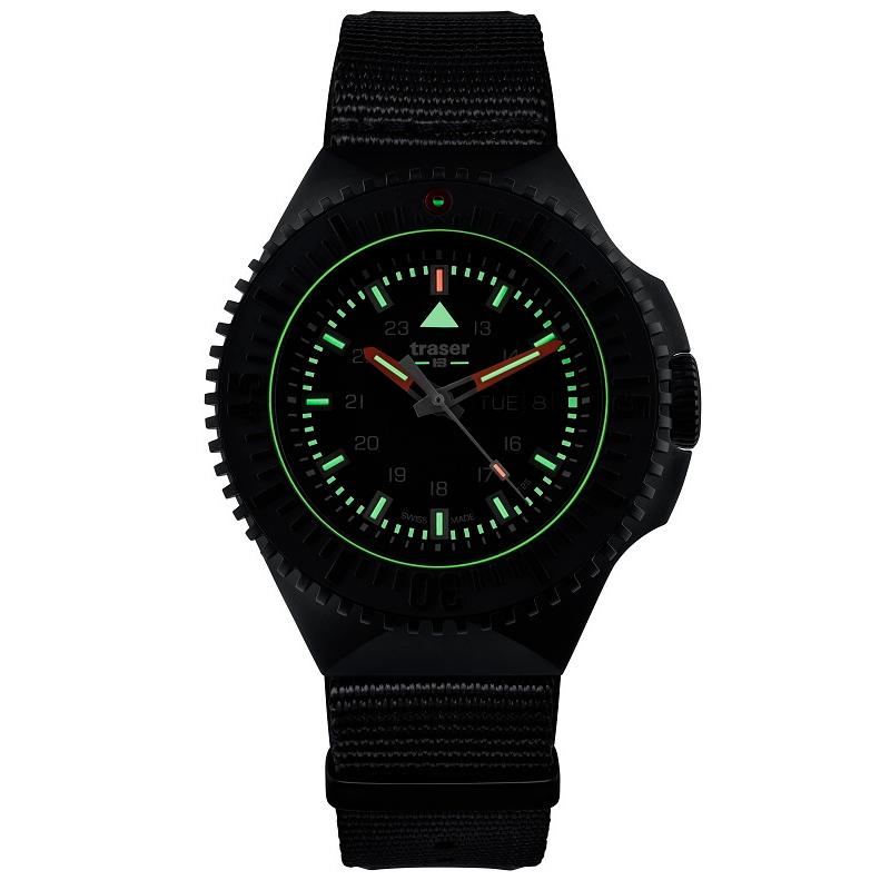 TRASER トレーサー　腕時計　メンズ　クォーツ　P69 Black Stealth Green 9031600【国内正規】の画像