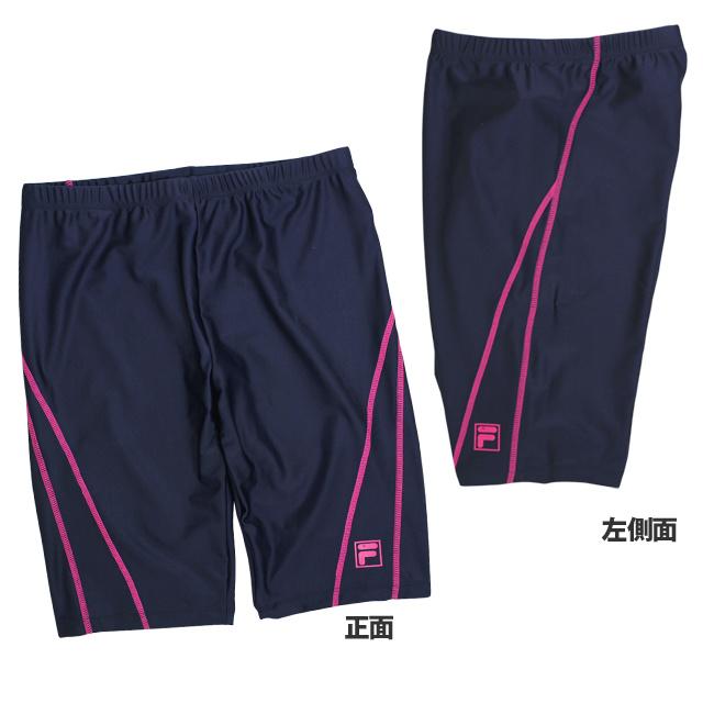 フィットネス水着 メンズ フィラ FILA 水着 パンツ  ロングスパッツ ストレッチ スイムスパッツ スイムウェア M L LL｜kr-store23｜04