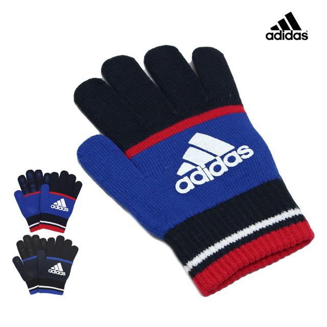 adidas（アディダス） 手袋 ニット のびのび手袋 すべり止め 子供