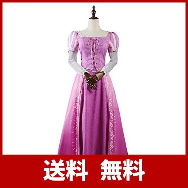 Mrcos ラプンツェル コスプレ 衣装 コスチューム 大人 プリンセス ドレス ハロウィン 変装 イベント バージョンアップ 女性m 激安直営店