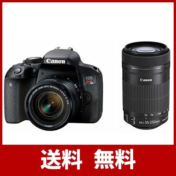 Canon デジタル一眼レフカメラ EOS Kiss X9i ダブルズームキット EF-S18-55mm/EF-S55-250mm 付属 EOSKIS｜kr-store