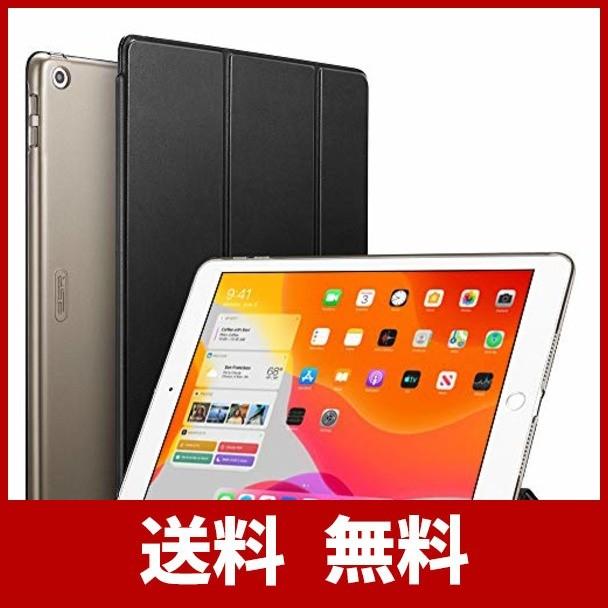 ESR iPad 10.2 ケース 第7世代 2019モデル クリア 薄型 軽量 傷防止 オートスリープ/ウェイク 三つ折りスタンド スマートケース｜kr-store