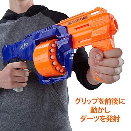 ナーフ エリート サージファイヤー E0011 正規品 警告