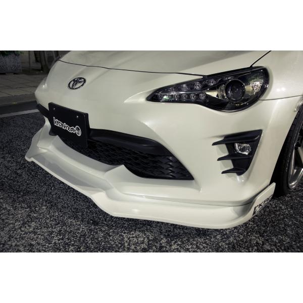 86 KRC フロントアンダースポイラー TOYOTA 86 SUBARU BRZ 汎用パーツ