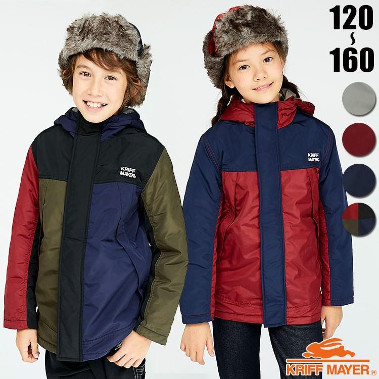 マウンテンパーカー キッズ ジュニア 中綿 ジャケット 小学生 中学生 あたたか 冬 1cm 130cm 140cm 150cm 160cm Kriff Mayer Kids クリフメイヤー k Kriff Mayer 通販 Yahoo ショッピング