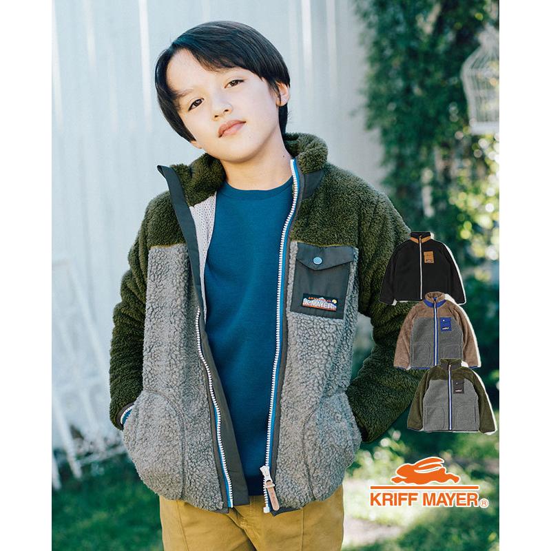 ジャケット アウター キッズ フリース 秋 冬 シャギーボア Jk Kriff Mayer Kids クリフメイヤーキッズ 1cm 130cm 140cm 150cm 160cm 170cm fw k Kriff Mayer 通販 Yahoo ショッピング