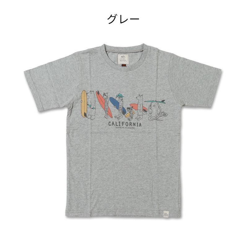半袖tシャツ キッズ ジュニア ティーンズ 1cm 170cm アニマル イラストtee サーファー行列 綿100 通学 遊び アウトドア Kriff Mayer Kids クリフメイヤー k Kriff Mayer 通販 Yahoo ショッピング