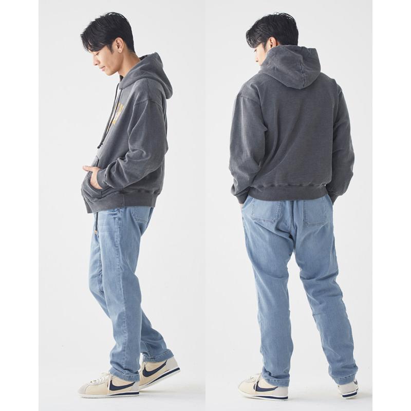 クリフメイヤー KRIFF MAYER メンズ ボトムス ロングパンツ テーパード 暖かい 裏起毛 防寒 ウエストゴム 防風 アタタカ デニムクライミングパンツ | KRIFF MAYER | 05