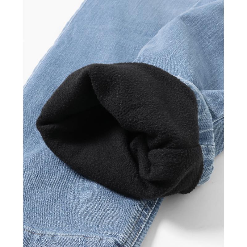 クリフメイヤー KRIFF MAYER メンズ ボトムス ロングパンツ テーパード 暖かい 裏起毛 防寒 ウエストゴム 防風 アタタカ デニムクライミングパンツ | KRIFF MAYER | 09