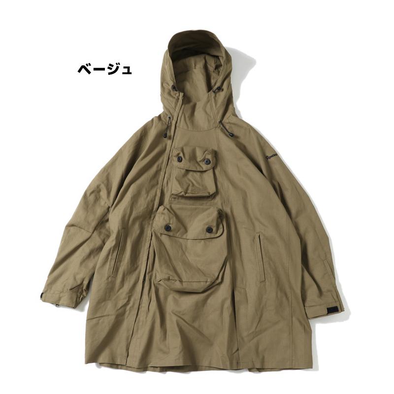 メンズ アウター 難燃 キャンプ キャンパー アウトドア ギア 耐火性 マウンテンパーカー 秋冬 HINOKOポンチョ KRIFF MAYER クリフメイヤー | KRIFF MAYER | 02