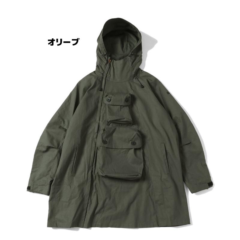 メンズ アウター 難燃 キャンプ キャンパー アウトドア ギア 耐火性 マウンテンパーカー 秋冬 HINOKOポンチョ KRIFF MAYER クリフメイヤー | KRIFF MAYER | 04