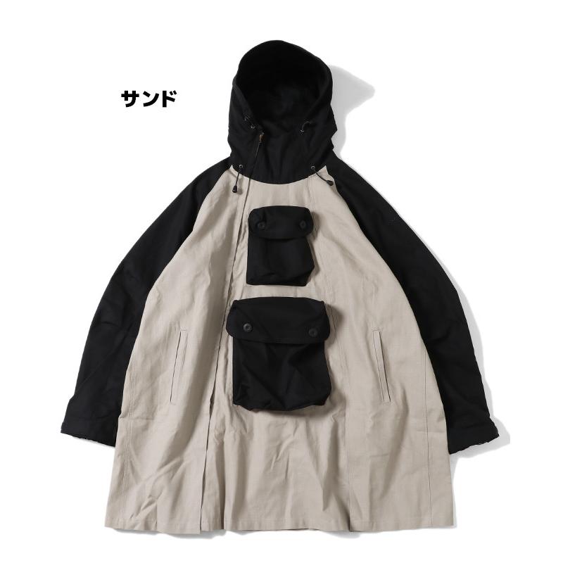 メンズ アウター 難燃 キャンプ キャンパー アウトドア ギア 耐火性 マウンテンパーカー 秋冬 HINOKOポンチョ KRIFF MAYER クリフメイヤー | KRIFF MAYER | 05