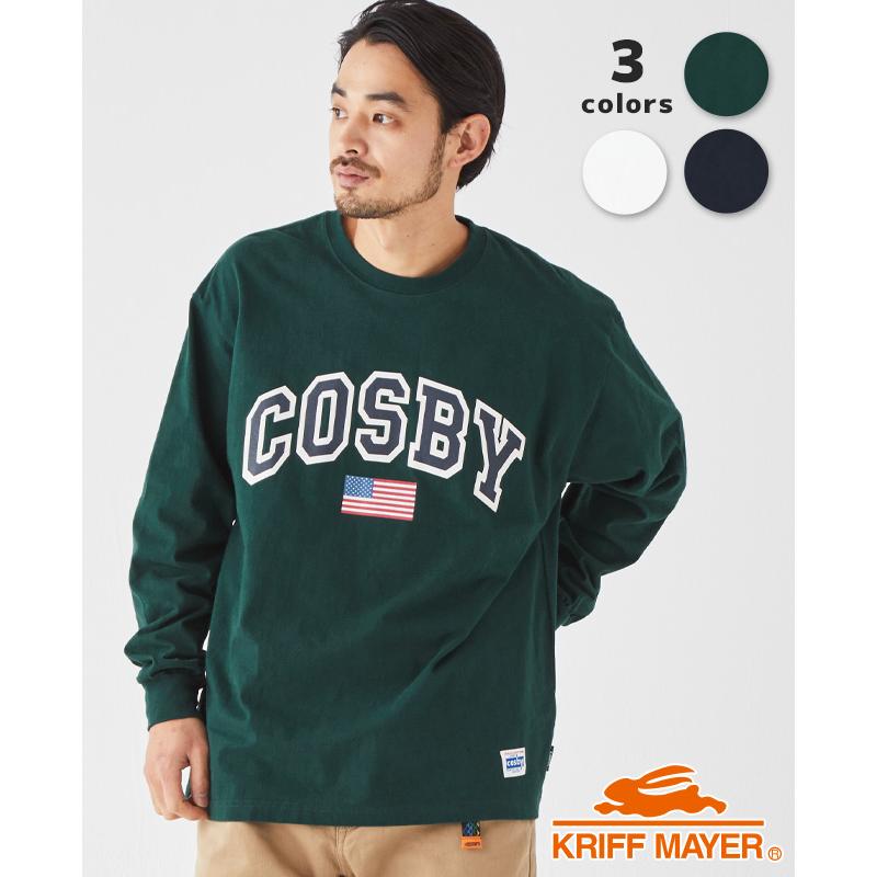 KRIFF MAYER（クリフメイヤー） Tシャツ メンズ 長袖 プリントT 綿 