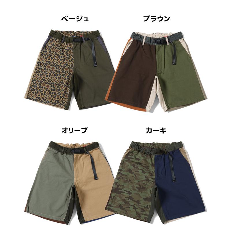 クリフメイヤー KRIFF MAYER メンズ ショートパンツ ボトムス 短パン 膝上丈 接触冷感 ウエストゴム アウトドア キャンプ マルチカラークライミングショーツ | KRIFF MAYER | 18