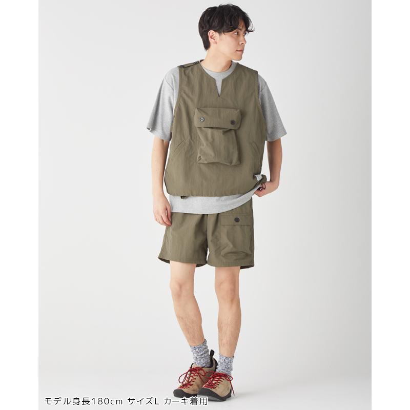 クリフメイヤー KRIFF MAYER メンズ ショートパンツ ボトムス 短パン 無地 膝上丈 撥水 ゆったり ウエストゴム アウトドア GEARショーツ | KRIFF MAYER | 07