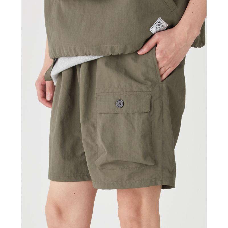 クリフメイヤー KRIFF MAYER メンズ ショートパンツ ボトムス 短パン 無地 膝上丈 撥水 ゆったり ウエストゴム アウトドア GEARショーツ | KRIFF MAYER | 10