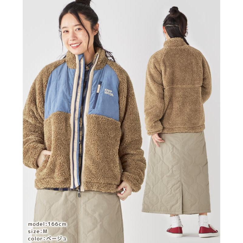 KRIFF MAYER Lady's Collection クリフメイヤー レディース LADYS アウター ジャケット 軽い フリース ジップアップ  アウトドア キャンプ シャギーボア スタンドネック JK : KRIFF MAYER Yahoo!店 - 通販 - Yahoo!ショッピング