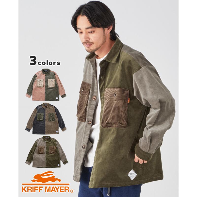 KRIFF MAYER（クリフメイヤー） メンズ 長袖 シャツ ジャケット メンズ 