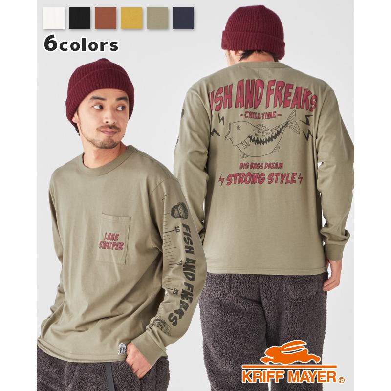 KRIFF MAYER（クリフメイヤー） メンズ ユニセックス 長袖 Tシャツ