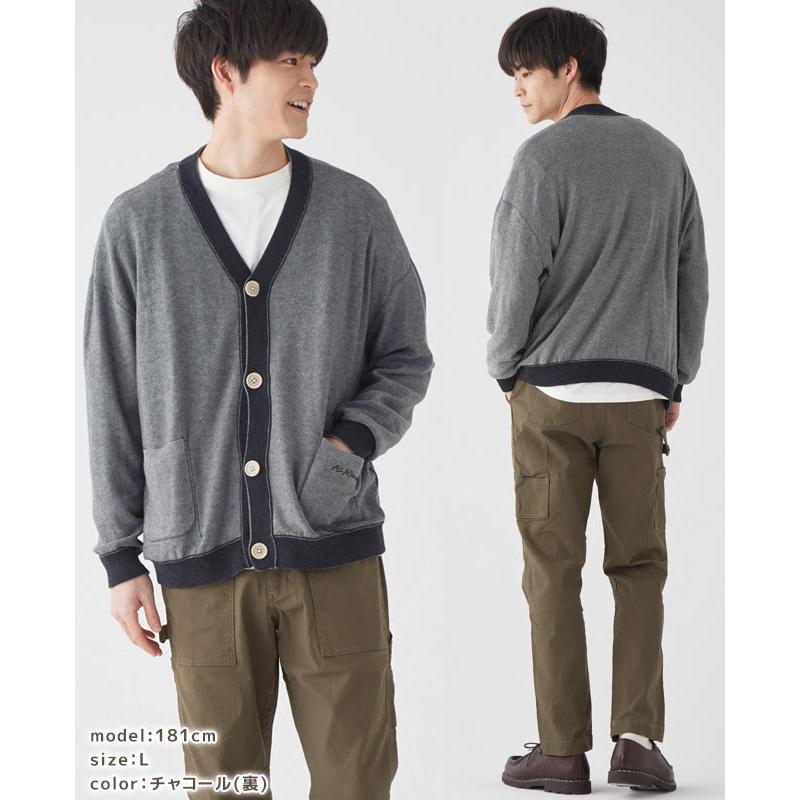 クリフメイヤー KRIFF MAYER メンズ レディース ユニセックス 長袖 カーディガン リバーシブル 刺繍 2way アメカジ カジュアル ひっくり ニット カーデ | KRIFF MAYER | 11