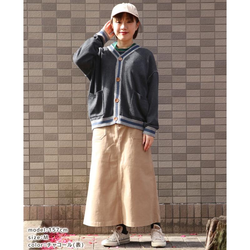 クリフメイヤー KRIFF MAYER メンズ レディース ユニセックス 長袖 カーディガン リバーシブル 刺繍 2way アメカジ カジュアル ひっくり ニット カーデ | KRIFF MAYER | 12