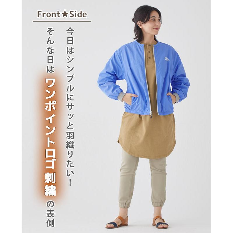 クリフメイヤー レディース KRIFF MAYER LADYS アウター ジャケット 軽い リバーシブル カジュアル 春 夏 レイヤード ノーカラー ひっくり ライト JK 2024SS | KRIFF MAYER Lady's Collection | 06