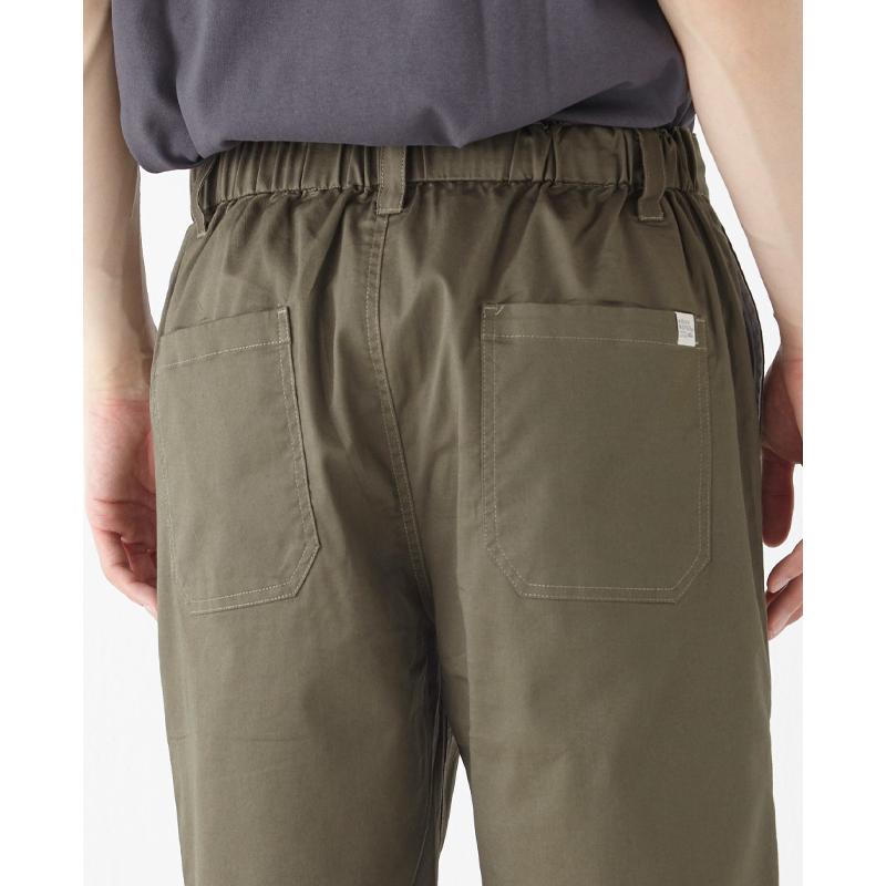 クリフメイヤー KRIFF MAYER メンズ ボトムス 7分丈 半端丈 膝下 ひざ下 イージーパンツ ウエストゴム 腰紐 無地 WEB限定 COOL MAX クロップドパンツ | KRIFF MAYER | 19