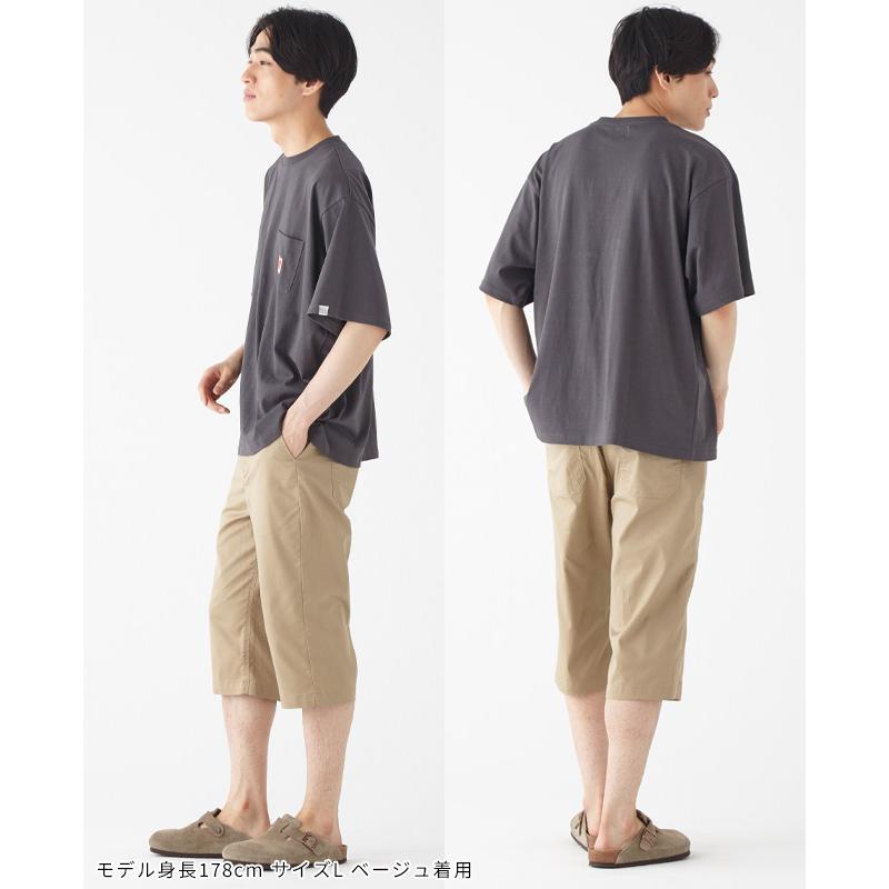 クリフメイヤー KRIFF MAYER メンズ ボトムス 7分丈 半端丈 膝下 ひざ下 イージーパンツ ウエストゴム 腰紐 無地 WEB限定 COOL MAX クロップドパンツ | KRIFF MAYER | 10
