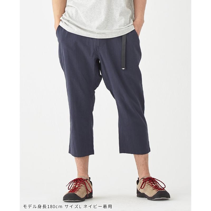 クリフメイヤー KRIFF MAYER メンズ ボトムス 7分丈 半端丈 膝下 ひざ下 クライミングパンツ ウエストゴム 無地 スズシゲクライミングクロップドパンツ | KRIFF MAYER | 07
