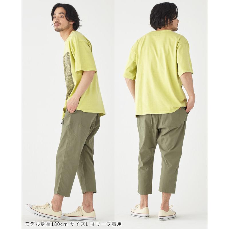 クリフメイヤー KRIFF MAYER メンズ ボトムス 7分丈 半端丈 膝下 ひざ下 クライミングパンツ ウエストゴム 無地 スズシゲクライミングクロップドパンツ | KRIFF MAYER | 12