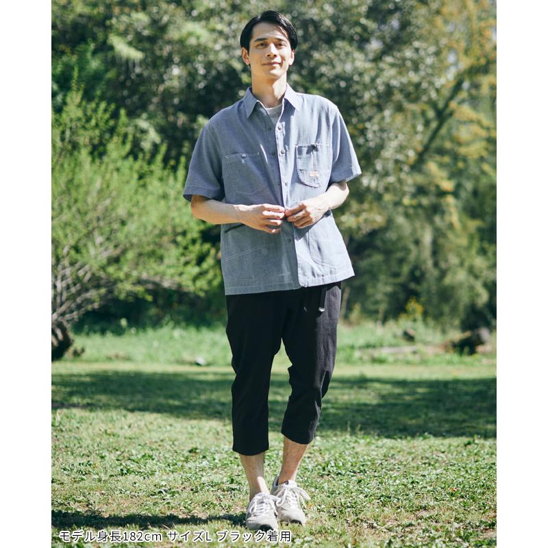 クリフメイヤー KRIFF MAYER メンズ ボトムス 7分丈 半端丈 膝下 ひざ下 クライミングパンツ ウエストゴム 無地 スズシゲクライミングクロップドパンツ | KRIFF MAYER | 13