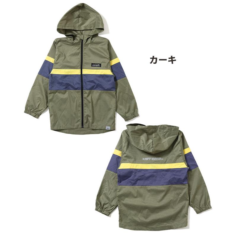 クリフメイヤー キッズ KRIFF MAYER KIDS 子供服 ジャケット アウター 羽織 上着 軽い 猛暑対策 撥水 春 梅雨 夏 秋 かっこいい 2024SS さらさらエアー パーカー｜kriffmayer｜24