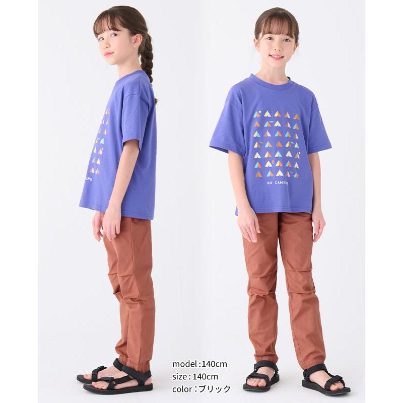 クリフメイヤー キッズ KRIFF MAYER KIDS 子供服 長ズボン ロングパンツ ボトムス 薄手 通気性 涼しい キャンプ 2024SS オリエンテーション ジョガー パンツ | KRIFF MAYER Kid's Collection | 11