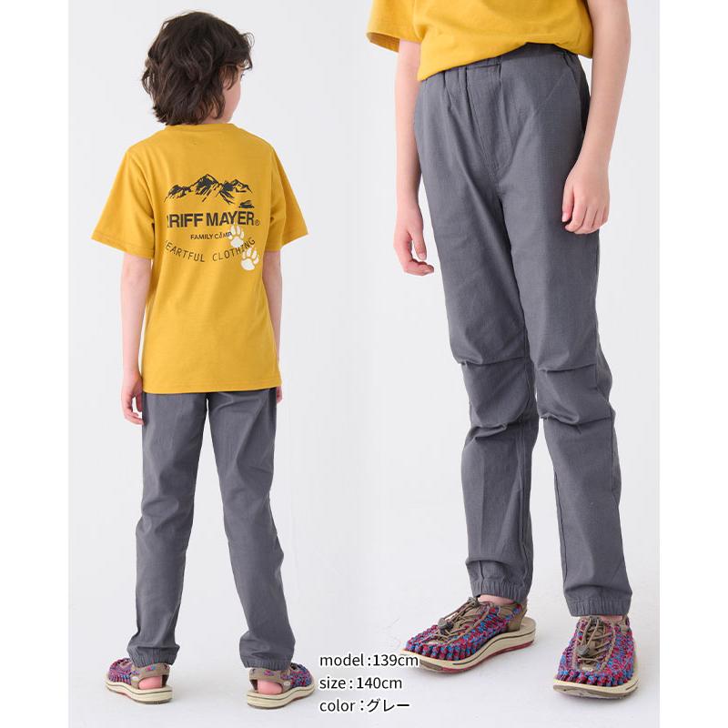 クリフメイヤー キッズ KRIFF MAYER KIDS 子供服 長ズボン ロングパンツ ボトムス 薄手 通気性 涼しい キャンプ 2024SS オリエンテーション ジョガー パンツ | KRIFF MAYER Kid's Collection | 13