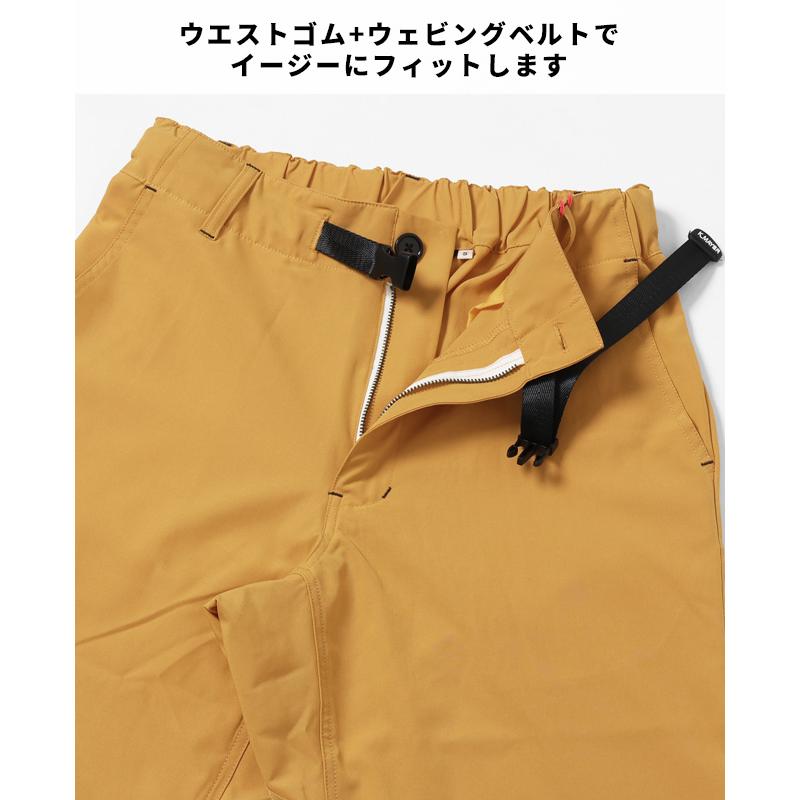 クリフメイヤー KRIFF MAYER メンズ ボトムス 7分丈 短パン ショートパンツ 短パン クライミングパンツ 無地 サラノビクライミングクロップドパンツ | KRIFF MAYER | 12