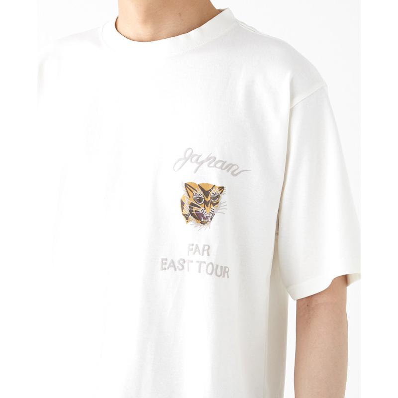 クリフメイヤー KRIFF MAYER メンズ ユニセックス Tシャツ バックプリント 接触冷感 撥水 汗染み防止 アウトドア 夏 ウェットプロテクト半袖T 龍｜kriffmayer｜10