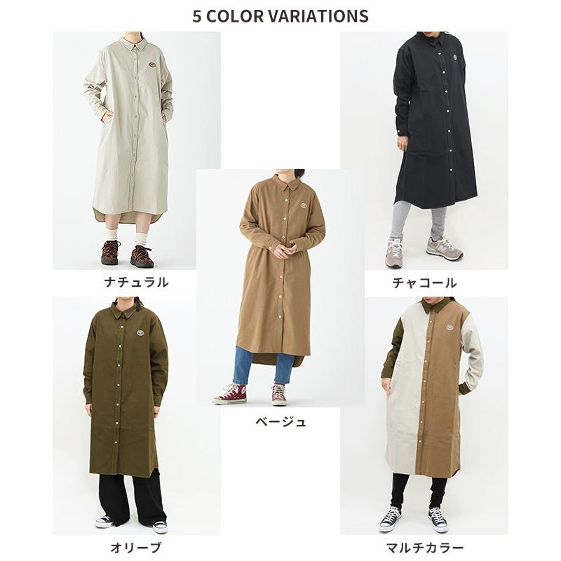 オリーブ シャツ OP ◆③⑧⑦ ワンピース KRIFF MAYER Lady's Collection クリフメイヤー レディース LADYS