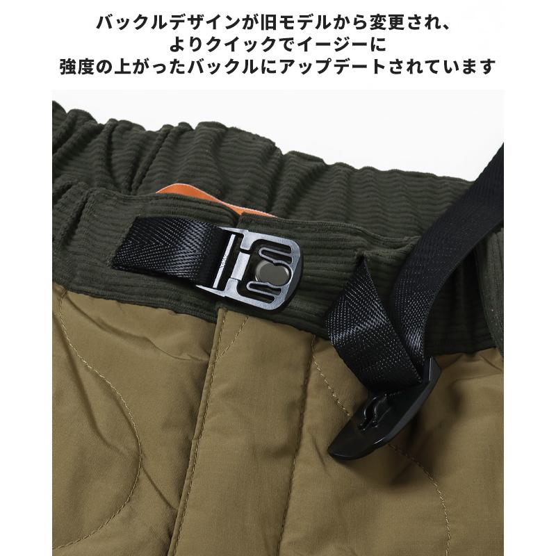 クリフメイヤー KRIFF MAYER メンズ ボトムス ロングパンツ フェイクダウンパンツ テーパード ウエストゴム 暖かい 中綿キルトクライミングパンツ | KRIFF MAYER | 21