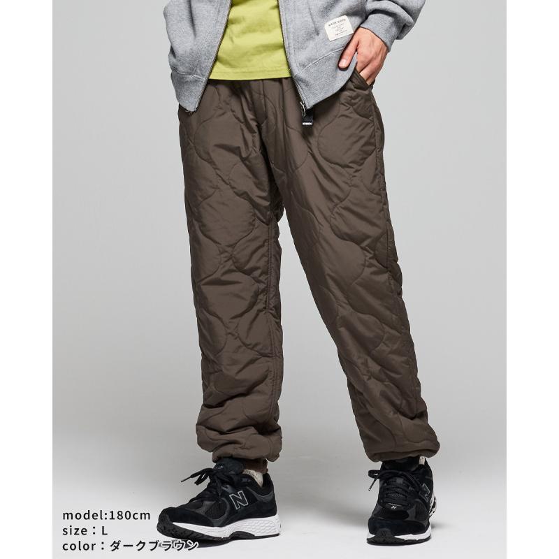クリフメイヤー KRIFF MAYER メンズ ボトムス ロングパンツ フェイクダウンパンツ テーパード ウエストゴム 暖かい 中綿キルトクライミングパンツ | KRIFF MAYER | 14