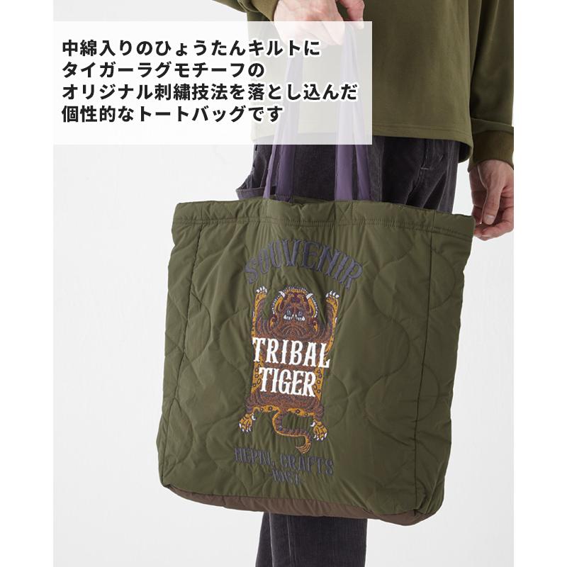 クリフメイヤー KRIFF MAYER メンズ レディース ユニセックス 男女兼用 キルト A4サイズ 軽量 おしゃれ アメカジ スーベニア刺繍トートバッグ | KRIFF MAYER | 07