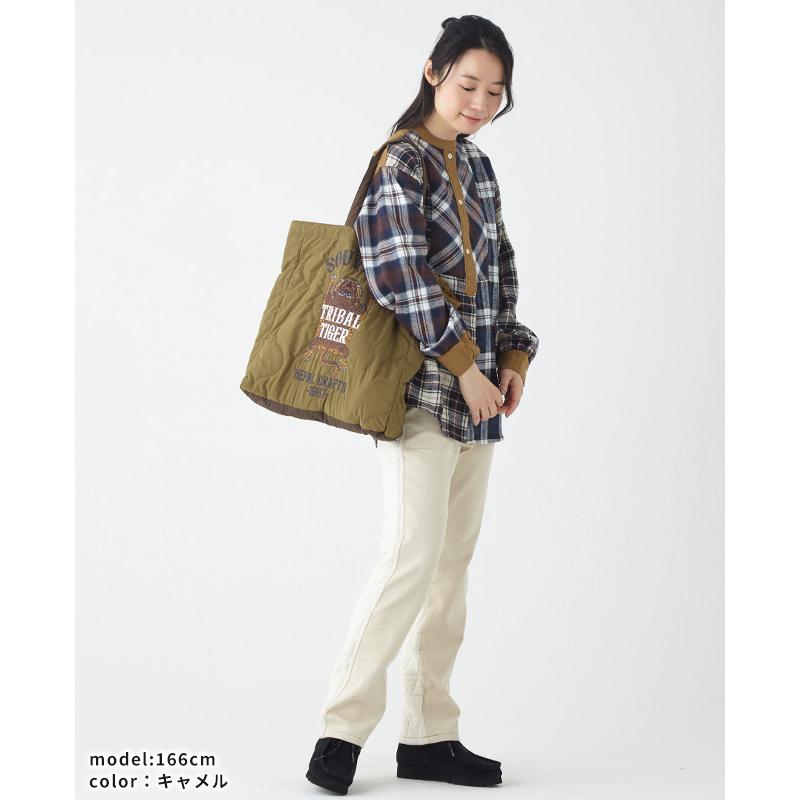 クリフメイヤー KRIFF MAYER メンズ レディース ユニセックス 男女兼用 キルト A4サイズ 軽量 おしゃれ アメカジ スーベニア刺繍トートバッグ | KRIFF MAYER | 09