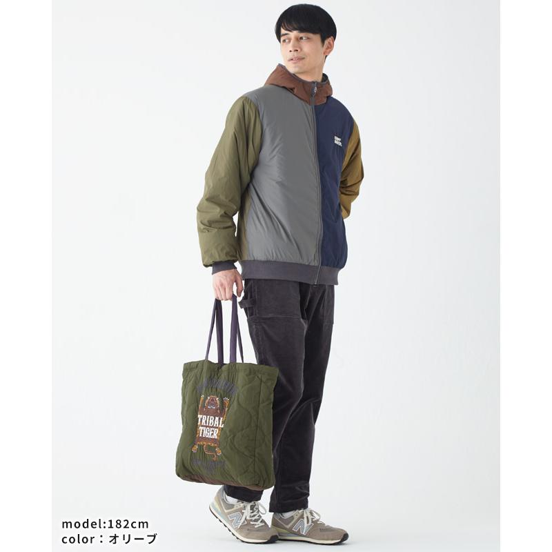 クリフメイヤー KRIFF MAYER メンズ レディース ユニセックス 男女兼用 キルト A4サイズ 軽量 おしゃれ アメカジ スーベニア刺繍トートバッグ | KRIFF MAYER | 10