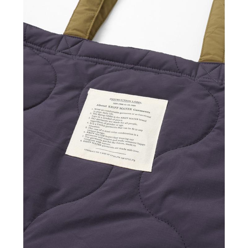 クリフメイヤー KRIFF MAYER メンズ レディース ユニセックス 男女兼用 キルト A4サイズ 軽量 おしゃれ アメカジ スーベニア刺繍トートバッグ | KRIFF MAYER | 13