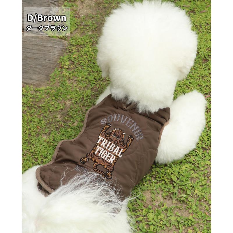 クリフメイヤードッグ KRIFF MAYER DOG アメカジ ドッグ お揃い 犬服 中綿 暖かい ペアルック 軽い カラフル 防寒 小型犬 中型犬 スーベニア 刺繍 キルト JK | KRIFF MAYER | 23