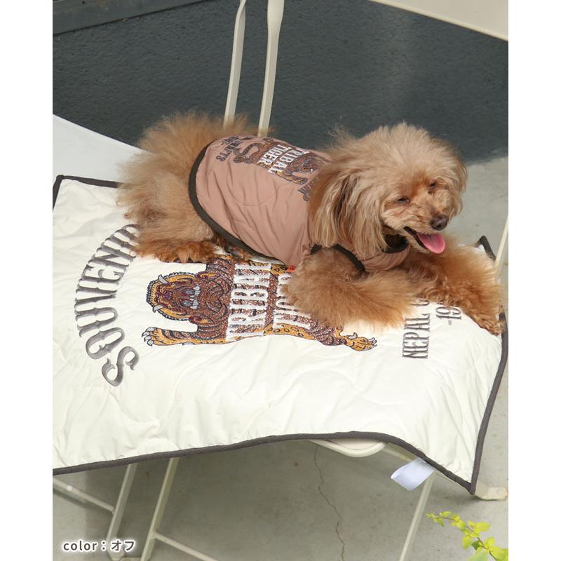 クリフメイヤードッグ KRIFF MAYER DOG ドッグカフェ ブランケット ロゴ お揃い 暖かい ペアルック ボア 刺繍 防寒 スーベニア 小型犬 ドッグ カフェ マット | KRIFF MAYER | 18