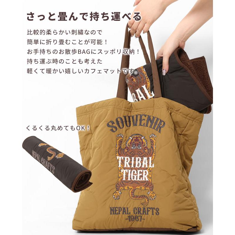 クリフメイヤードッグ KRIFF MAYER DOG ドッグカフェ ブランケット ロゴ お揃い 暖かい ペアルック ボア 刺繍 防寒 スーベニア 小型犬 ドッグ カフェ マット | KRIFF MAYER | 13