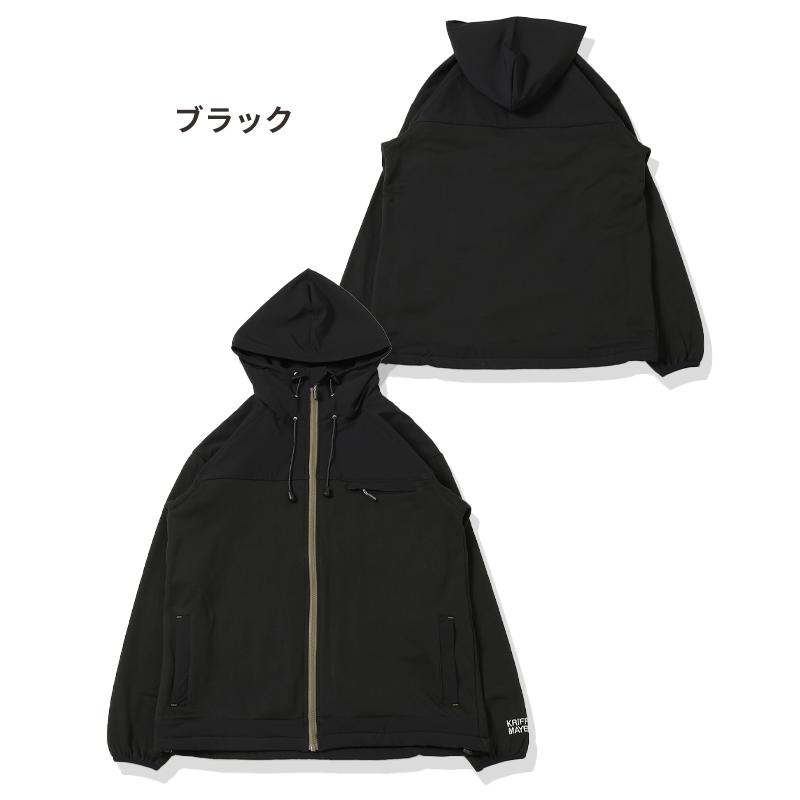 クリフメイヤー KRIFF MAYER メンズ ユニセックス ライトアウター マウンテンパーカー マンパ 撥水 防汚 裏起毛 2024FW クリーネス カット フード ジャケット | KRIFF MAYER | 17